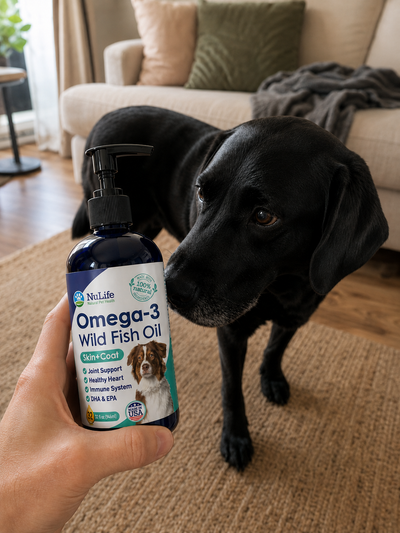 NuLife Wild Omega-3 Fish Oil for dogs customer photo