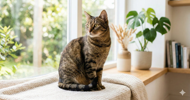 Omega 3 for cats — wild Alaskan salmon oil supplement for healthy skin and coat